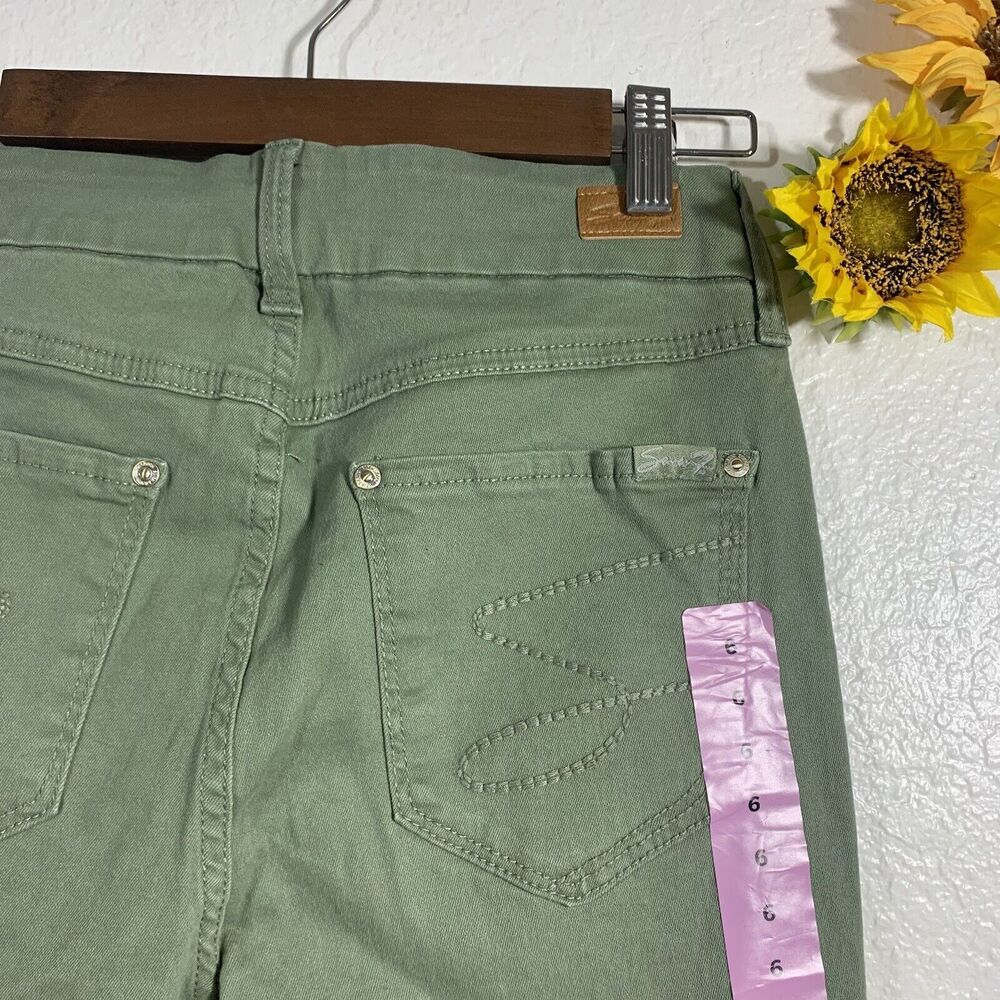 Seven7 NWT Tummyless High Rise Slimming Control Panel Skinny Jeans Size 6 Women - Picture 7 of 10